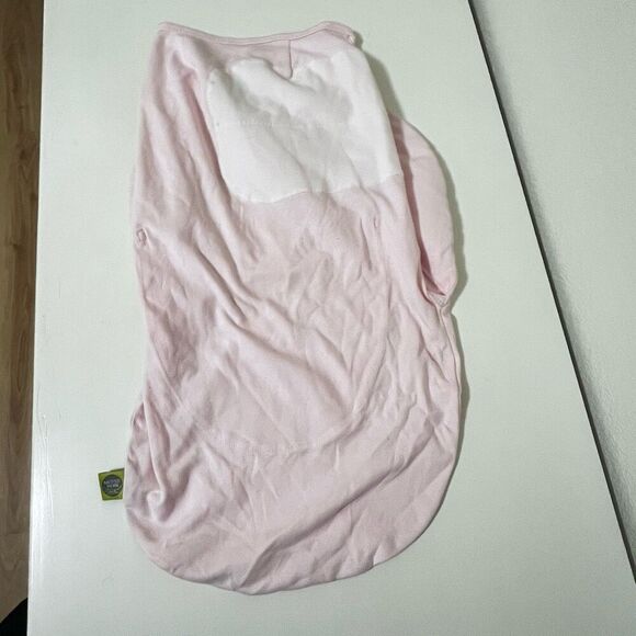Nested Bean Zen Swaddle Classic Soft Pink Cotton Size 0-6 Months 7-18 lbs - Picture 10 of 12